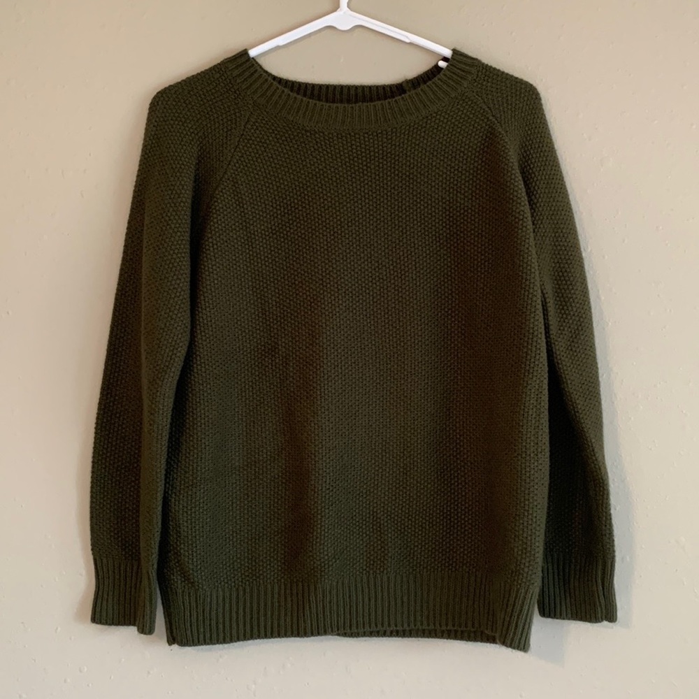 Green sweater